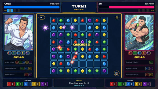 Hunk Battle Gems スクリーンショット 2