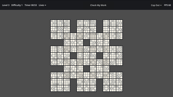 Sudoku: Unlimited Expansion スクリーンショット 1