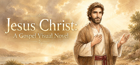 Jesus Christ: A Gospel Visual Novel(アドベンチャー・カジュアル、開発: Sojourner. Game、2027年発売)のヘッダー画像
