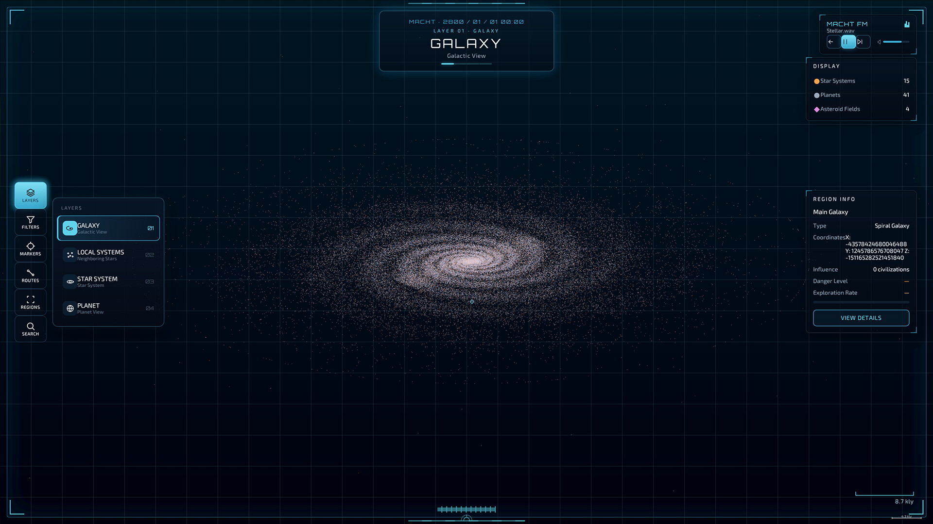 Macht: Cosmic Engine screenshot