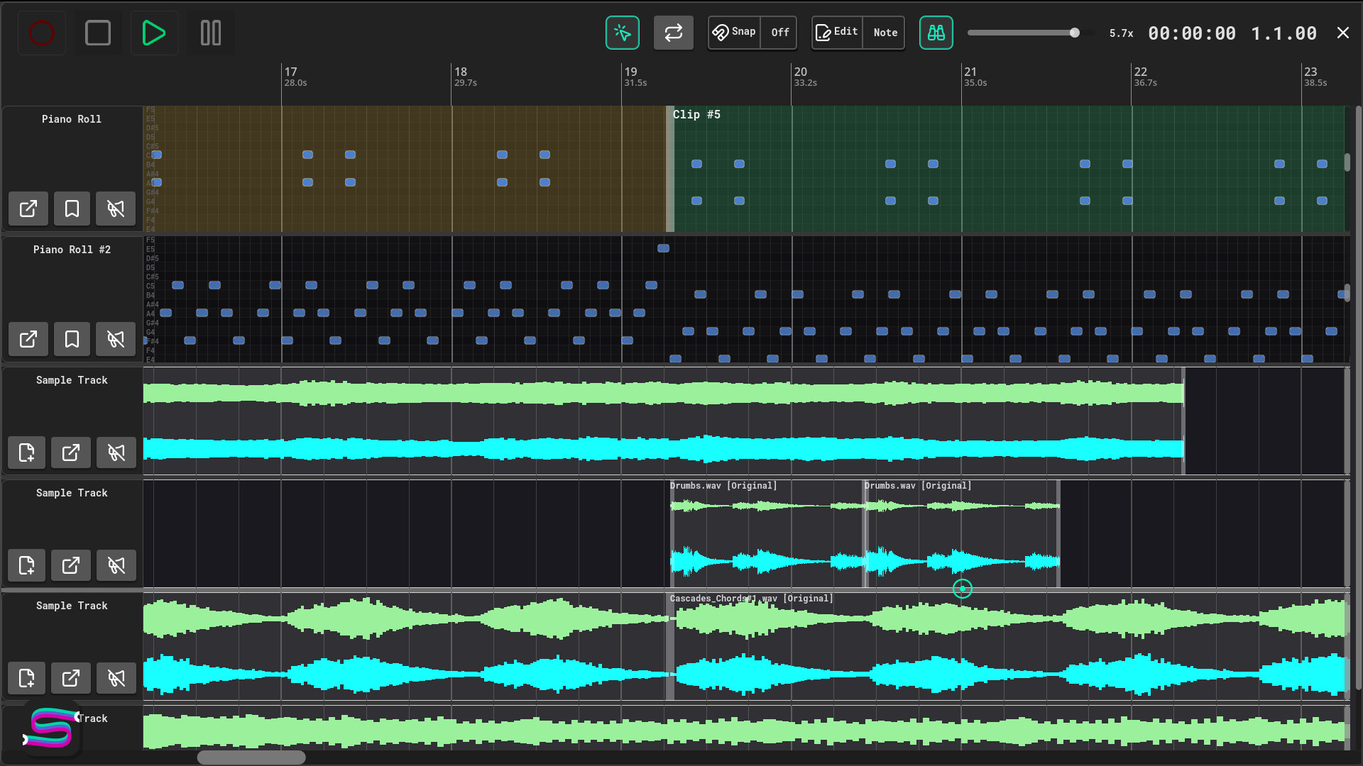 Sigilgraph Audioworkbench screenshot 4