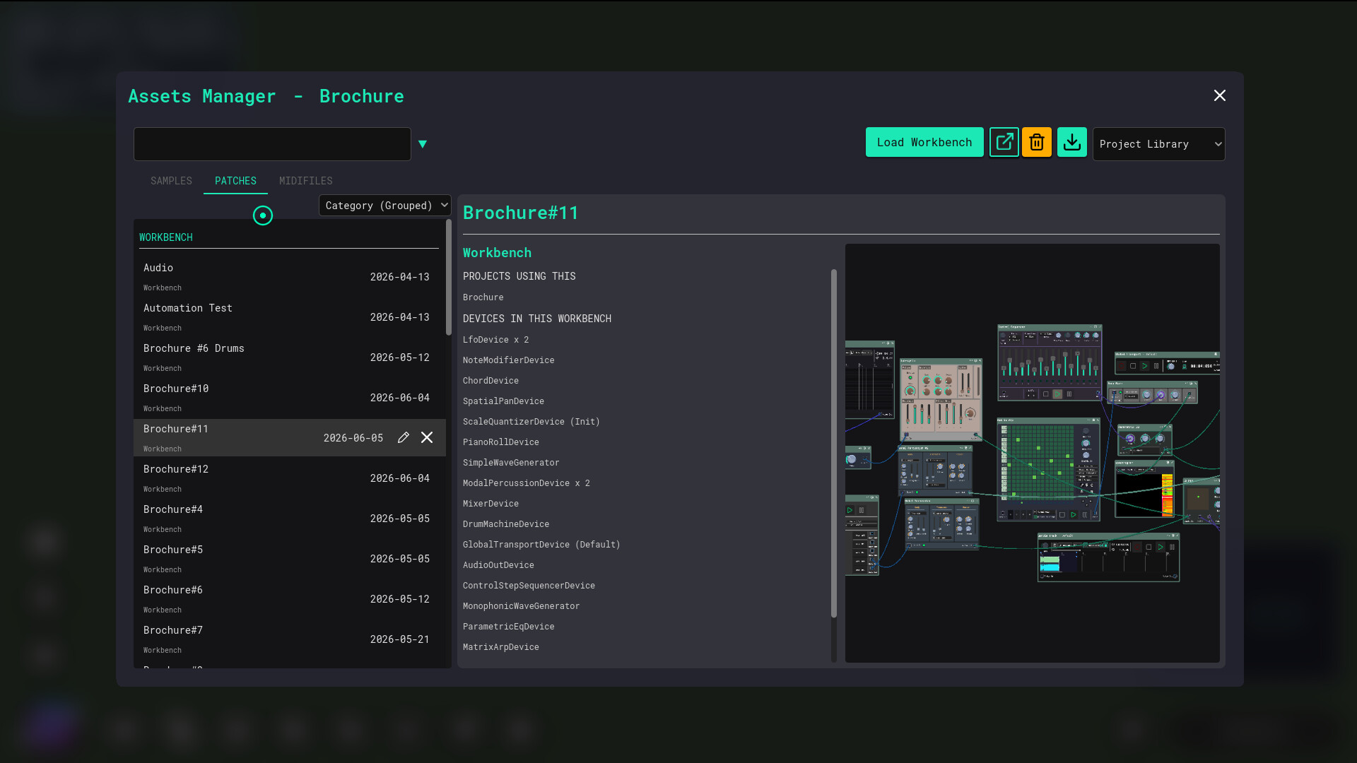 Sigilgraph Audioworkbench screenshot 5