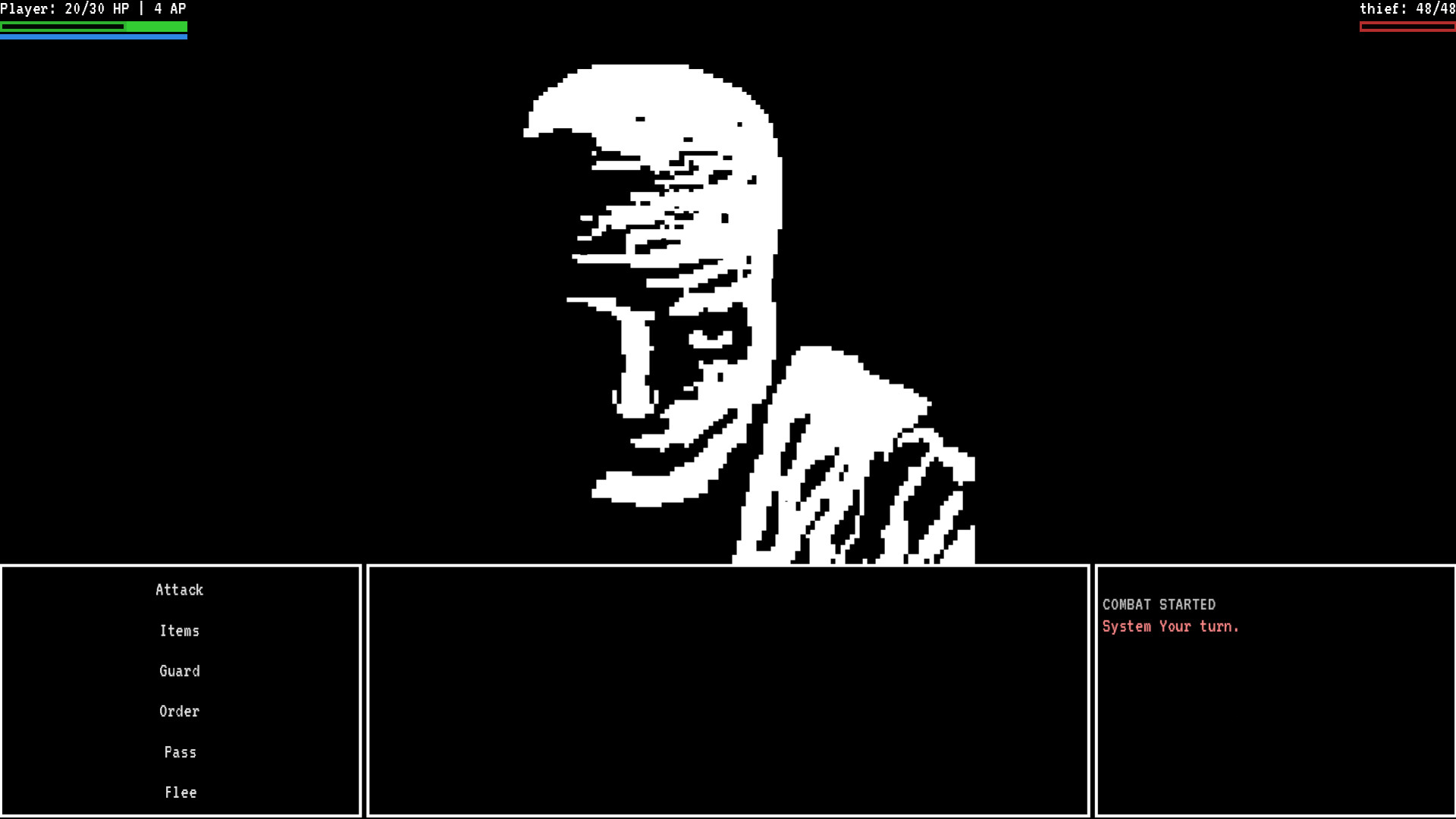 Despair Beneath the Sunless Sky Demo screenshot 1