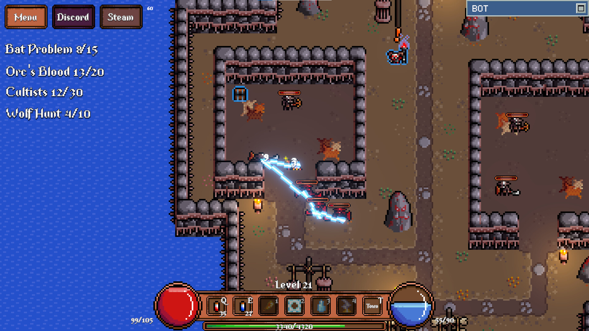Game About Botting in an MMORPG screenshot 10