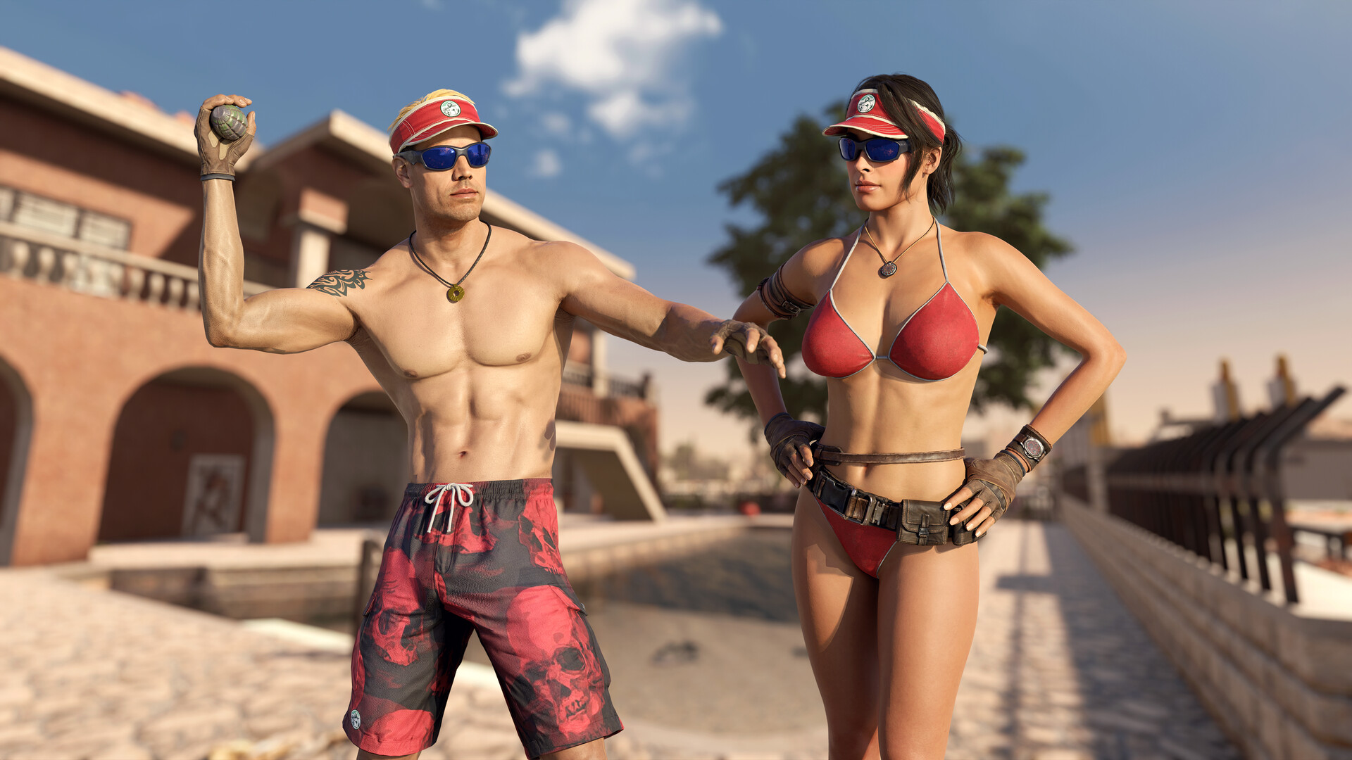 Beachwear Armor Set screenshot