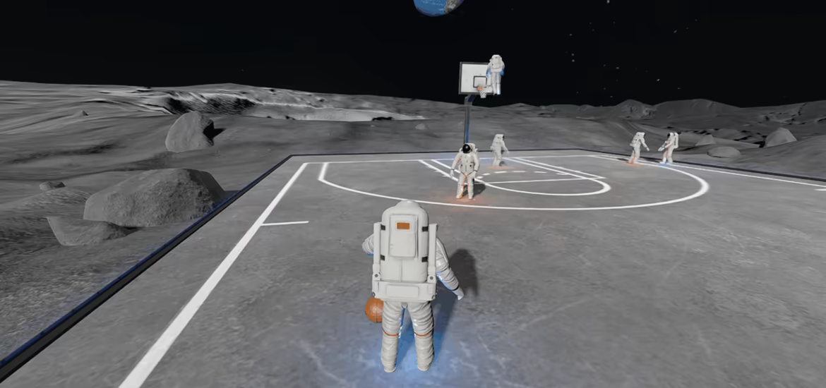 Moon Basketball video 2