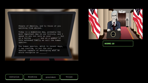Alien Disclosure: The Phrases of Fate スクリーンショット 1