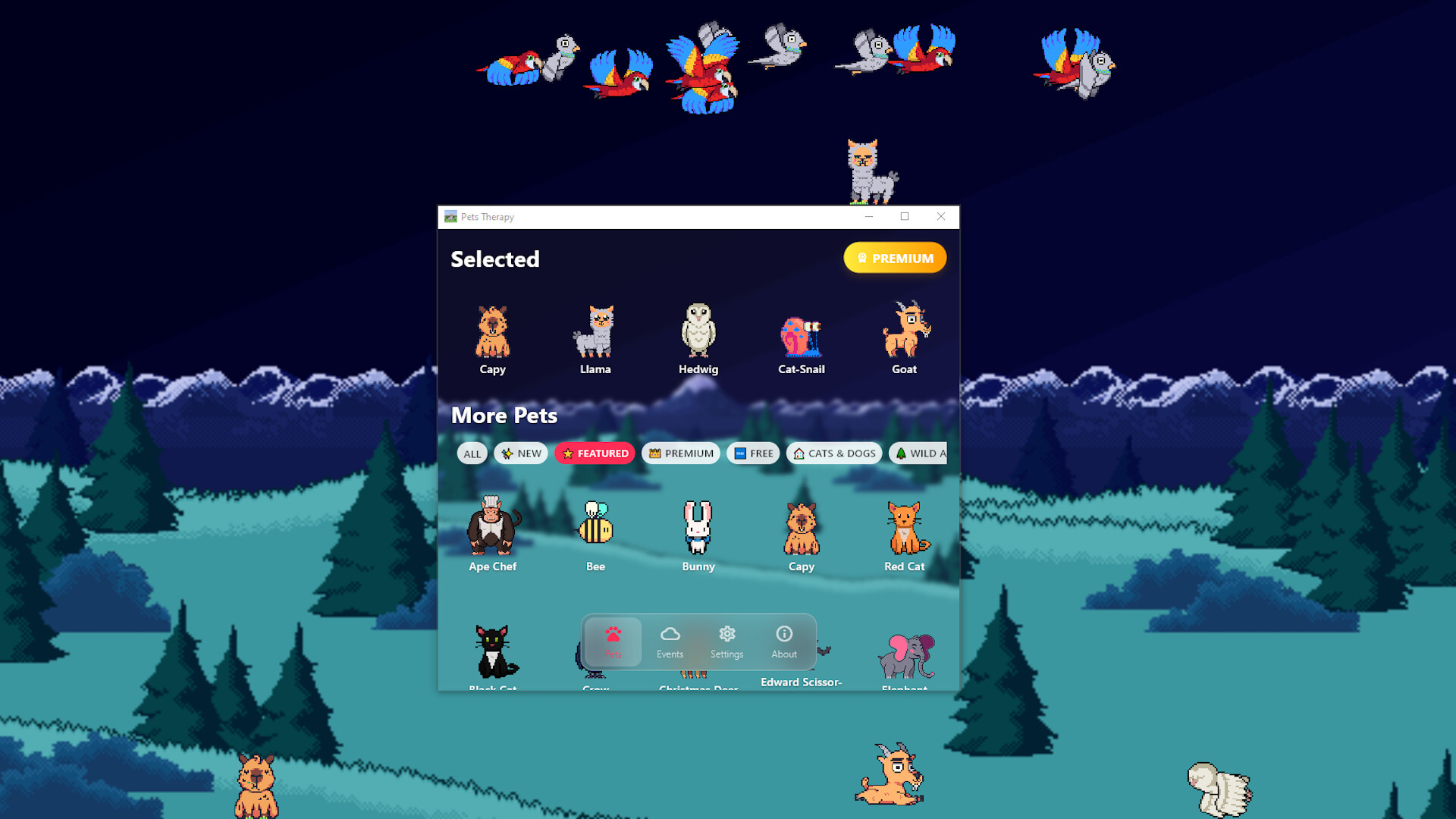 Pets Therapy - Desktop Pets — скриншот 4