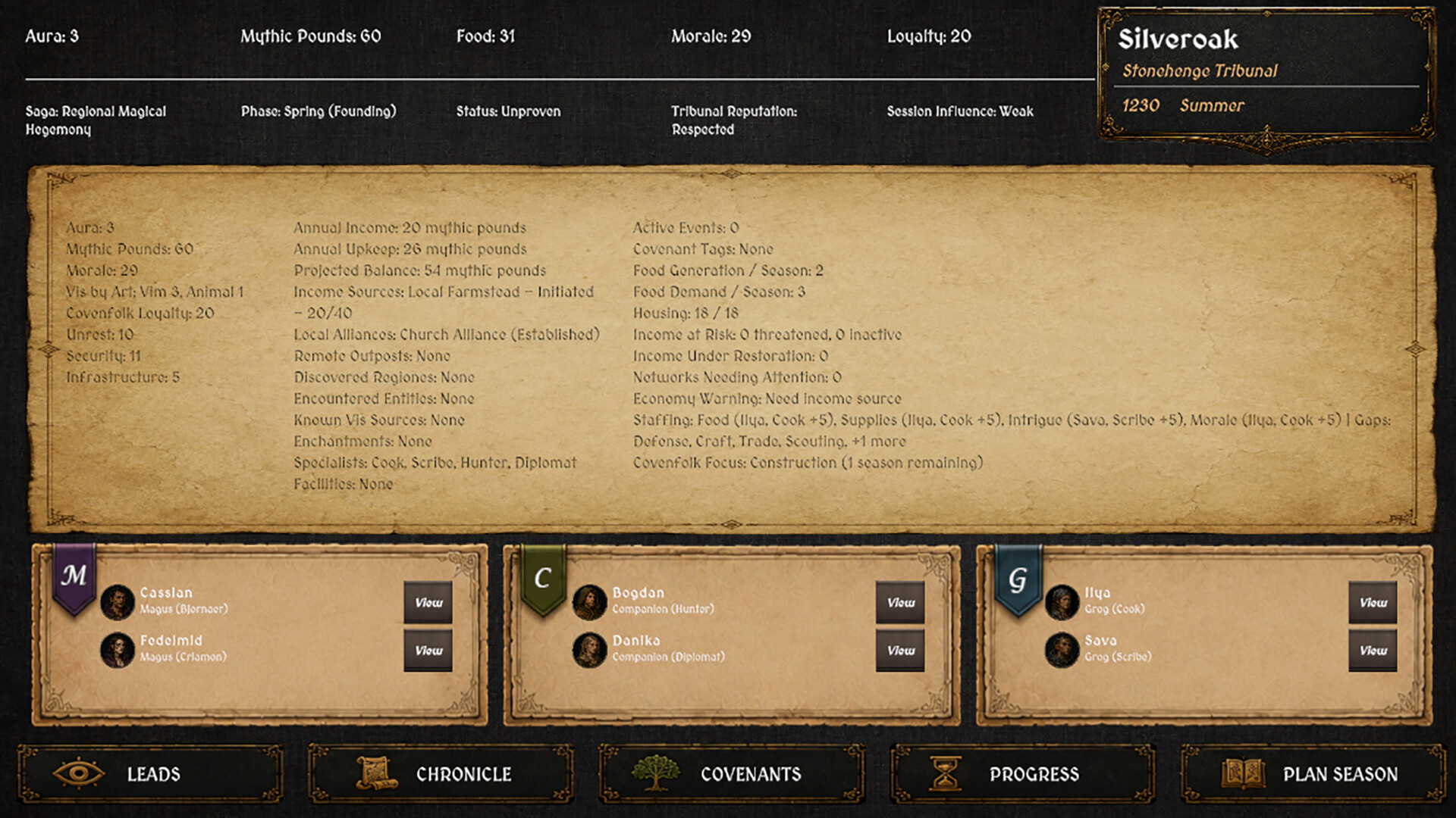 Covenantum screenshot 2