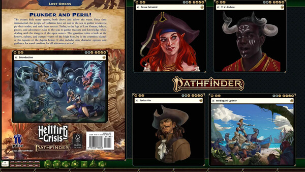 Fantasy Grounds - Pathfinder 2 RPG - Lost Omens: High Seas screenshot 1