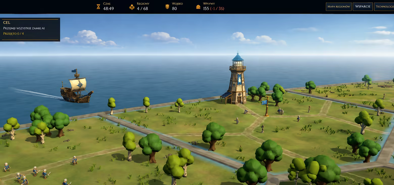Lighthouse and supply ship