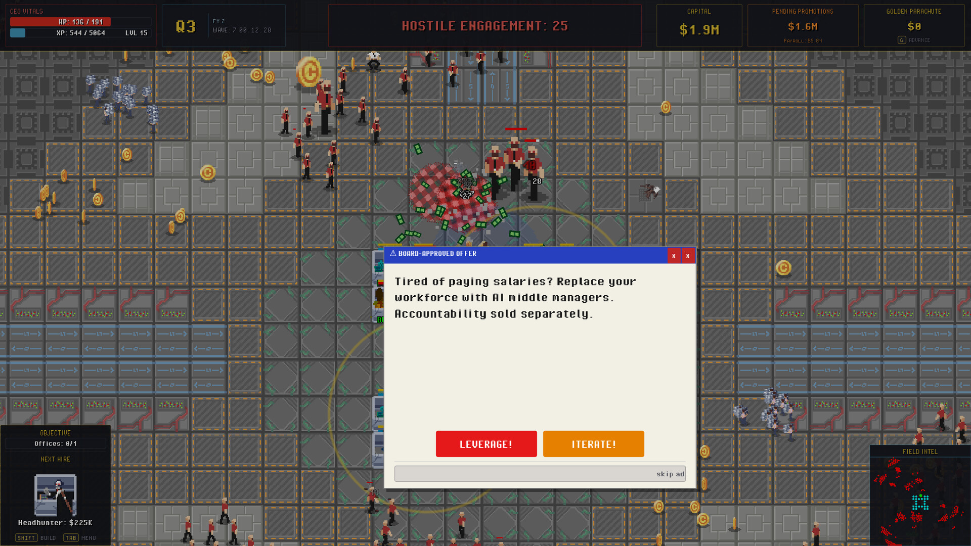 Hostile Takeover, Inc. screenshot 6
