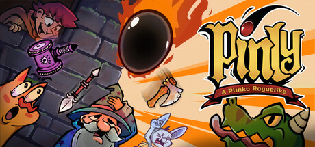 Pinly: A Plinko Roguelike header art