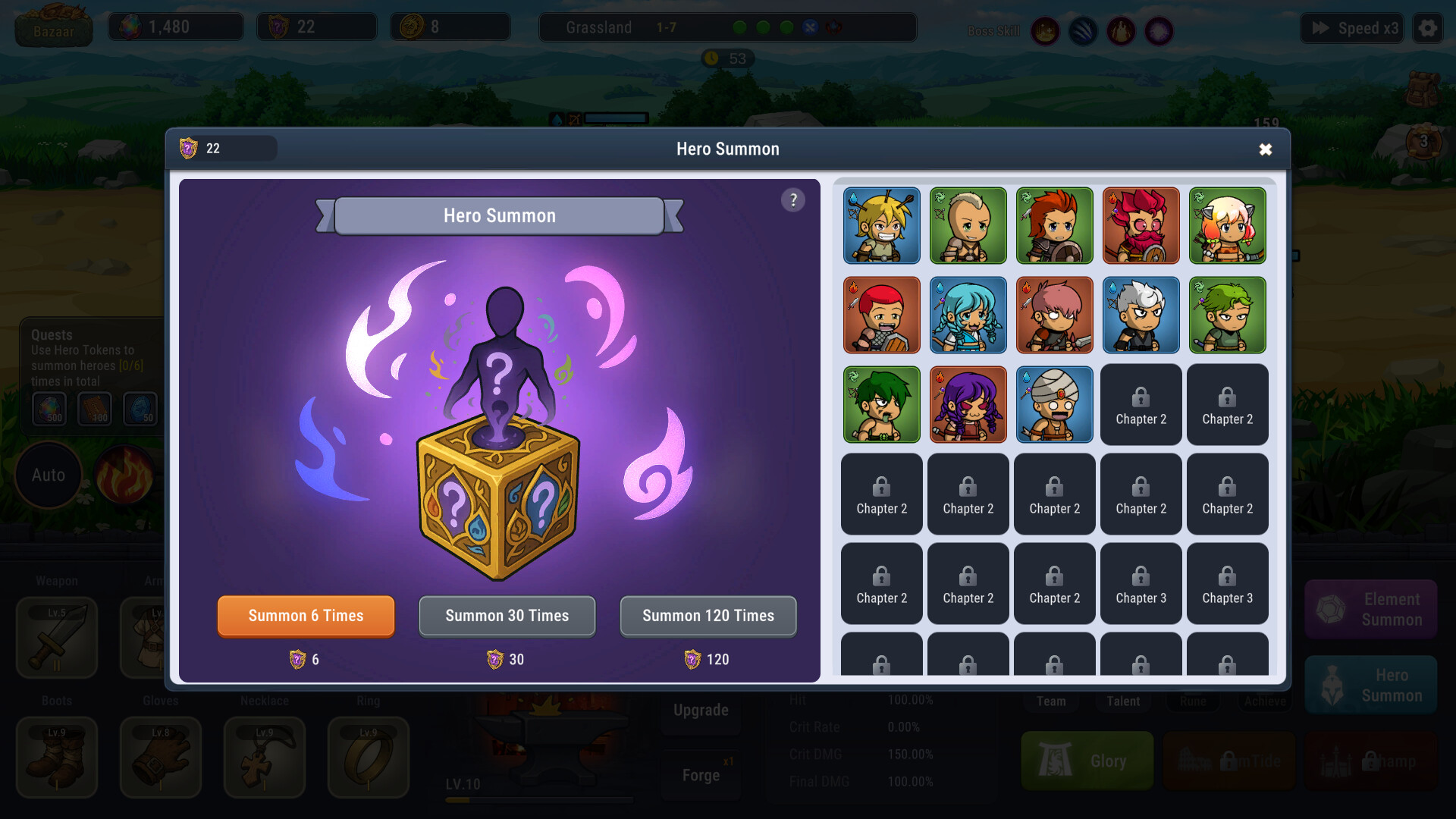 Elemental Master: Heroes Assemble Demo screenshot 2