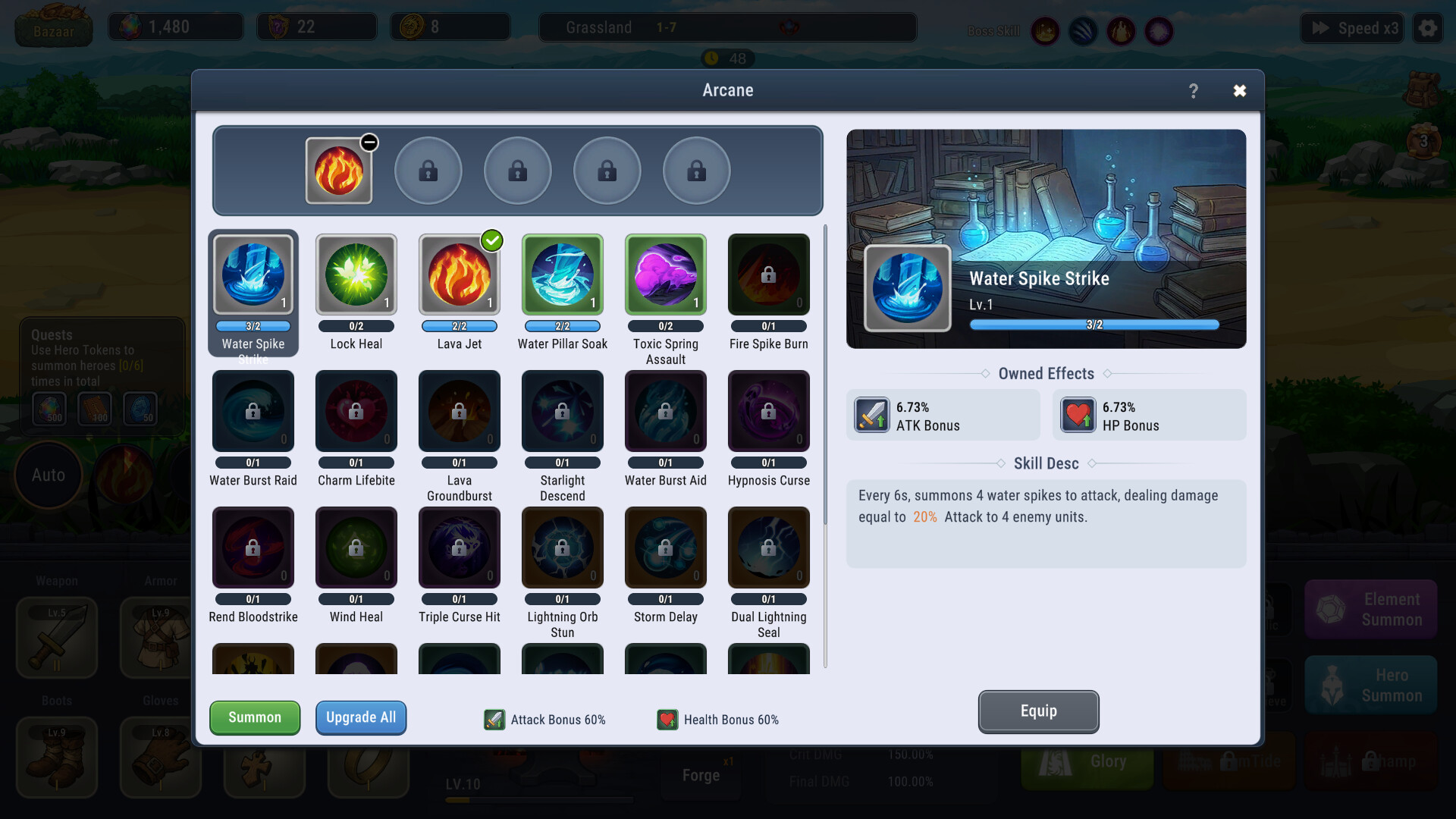 Elemental Master: Heroes Assemble Demo screenshot 2