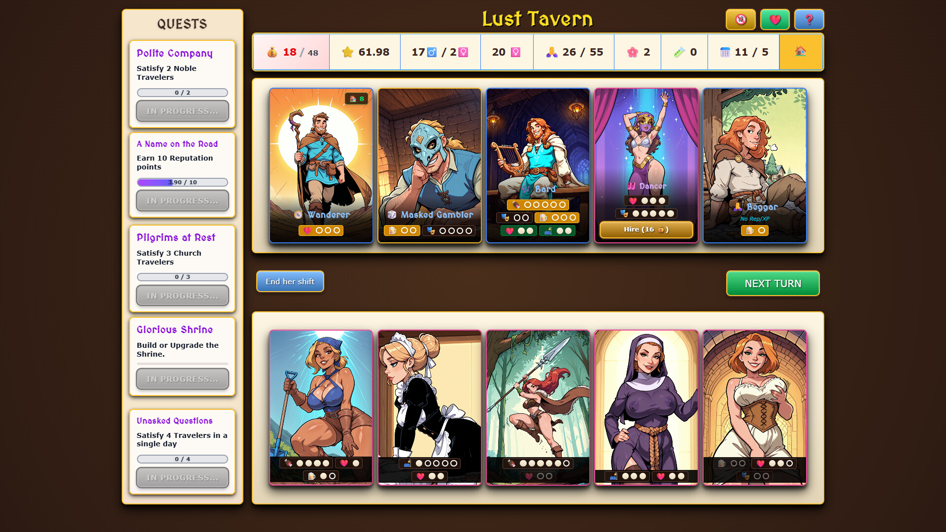 Lust Tavernのスクリーンショット 1