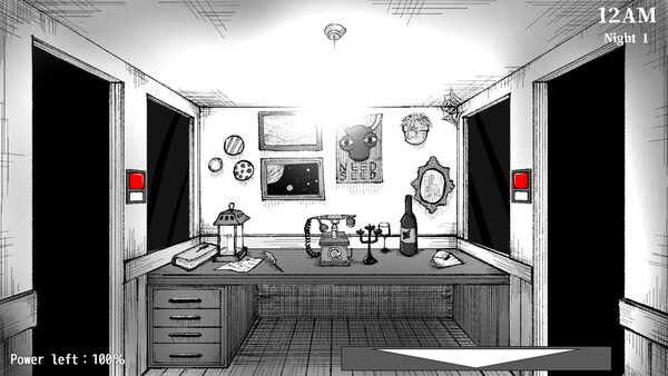Скриншот 1 из игры Five Nights with Maids
