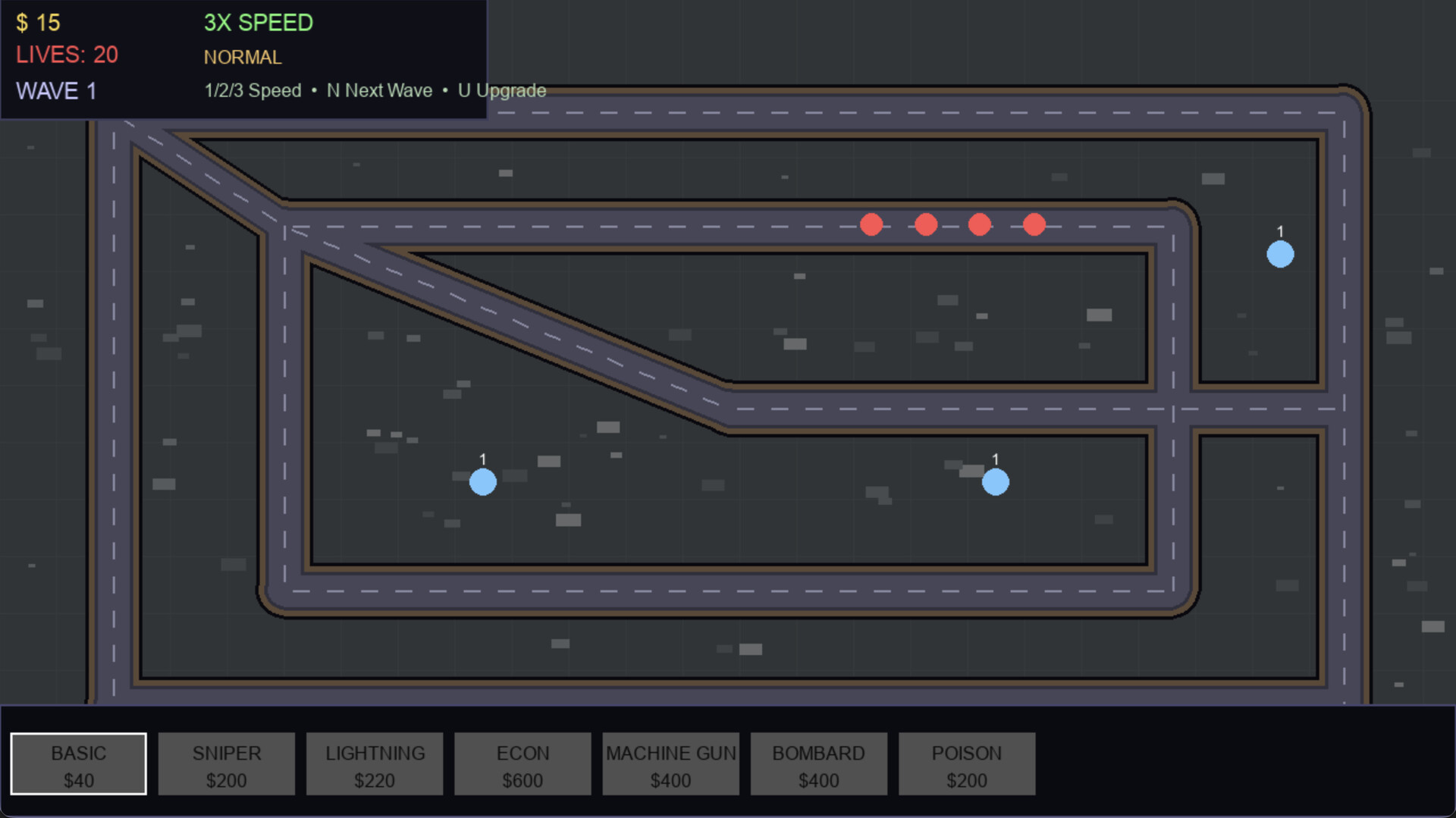Renz Tower Defense screenshot 1