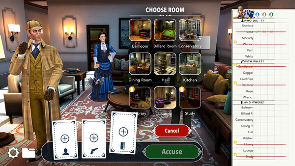 Clue/Cluedo: Sherlock Suspect Pack
