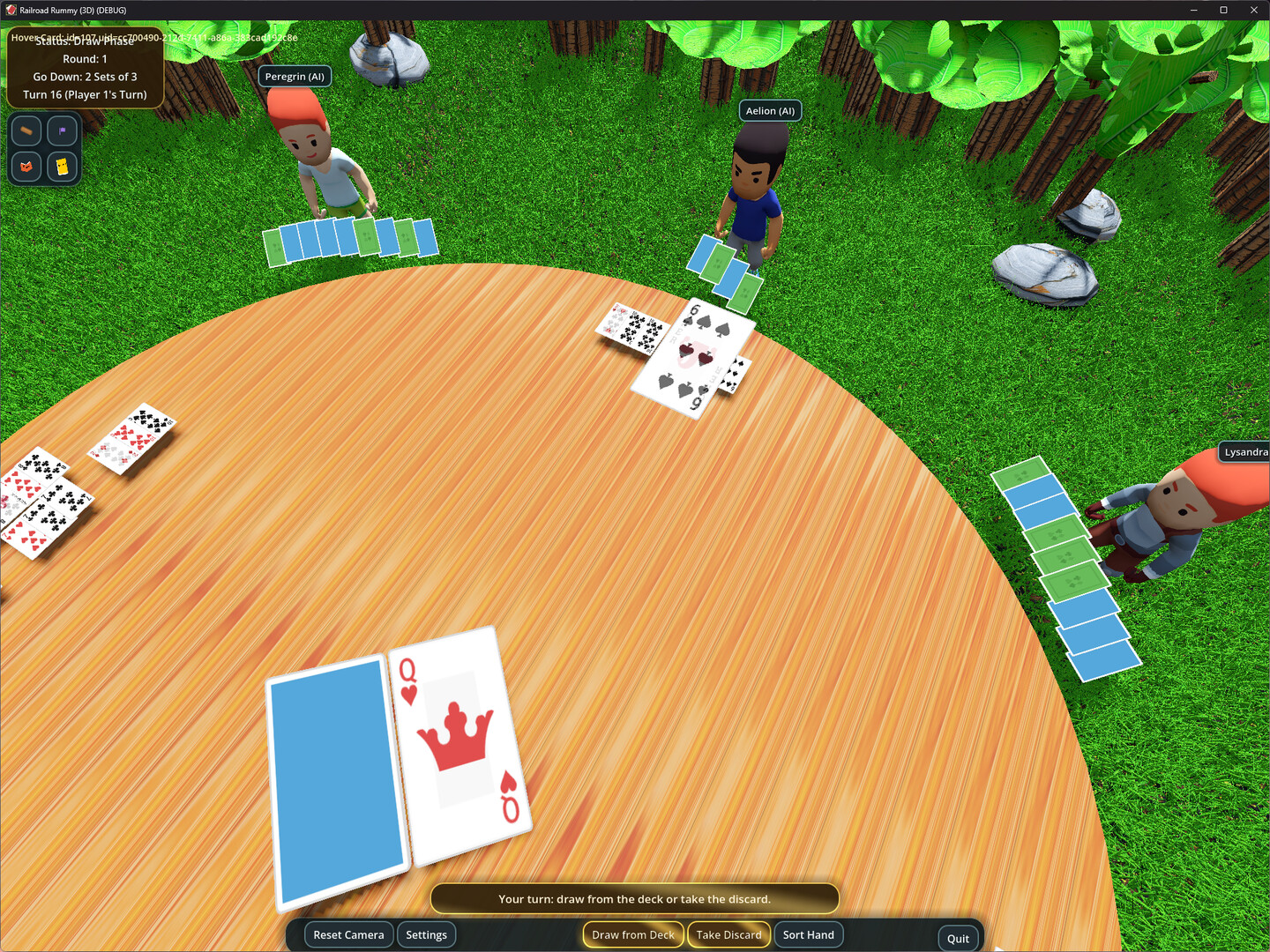 Railroad Rummy screenshot 2