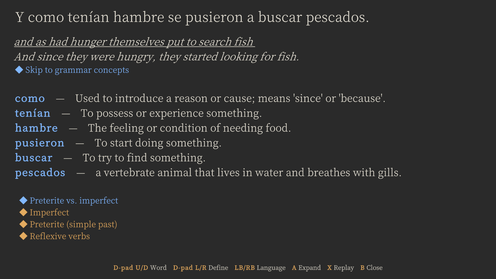 Loanwords: A Multilingual Library PC gameplay screenshot 8 of 8