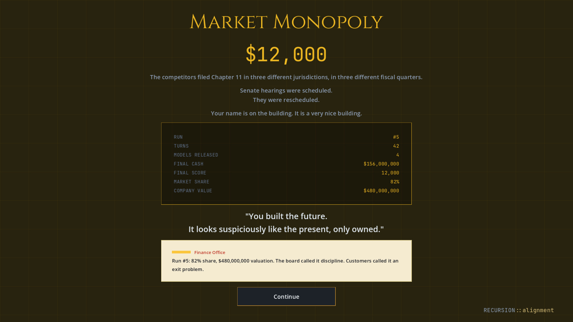 Recursion: Alignment screenshot 3