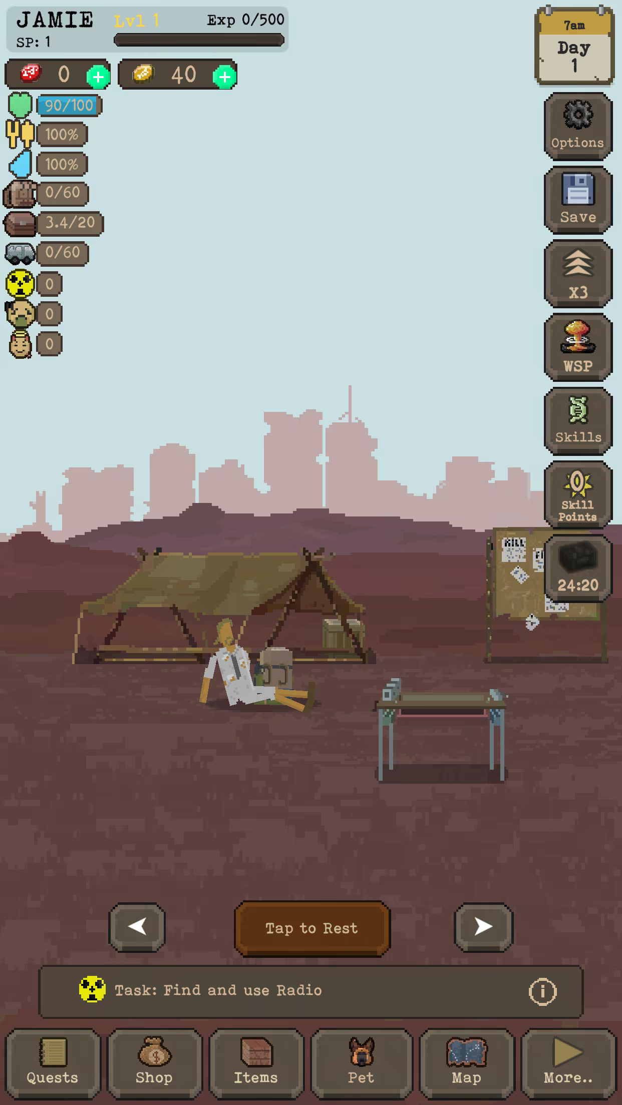 The Wanderer screenshot 2