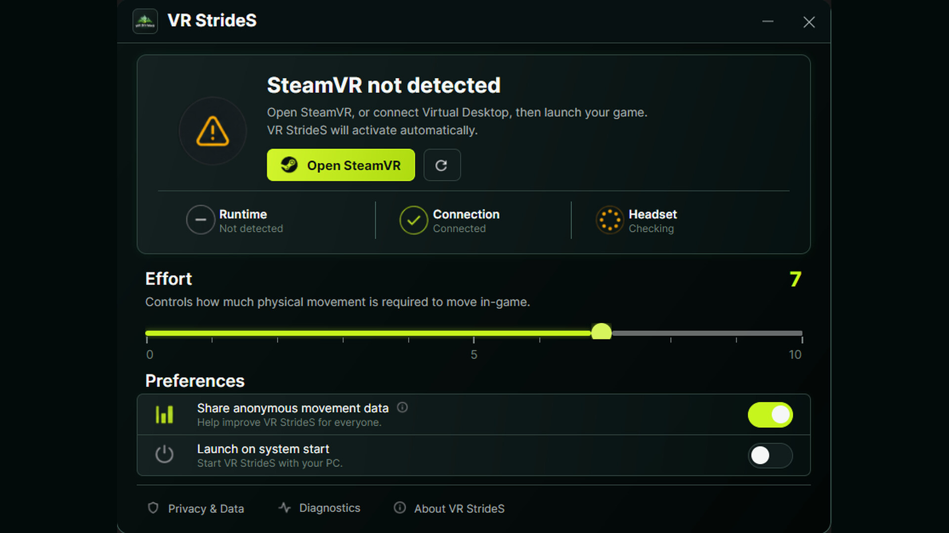 VR StrideS screenshot 2