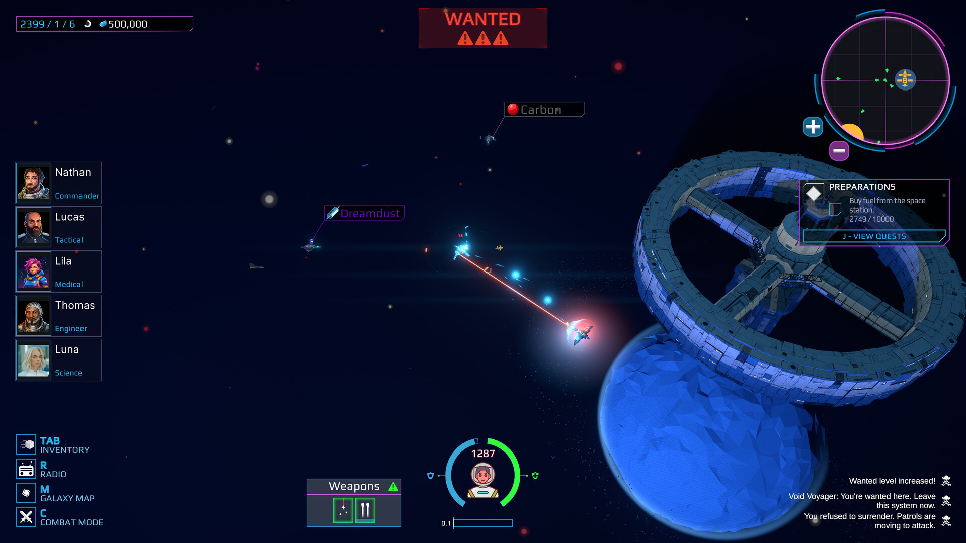 Space Nomadsのスクリーンショット 1