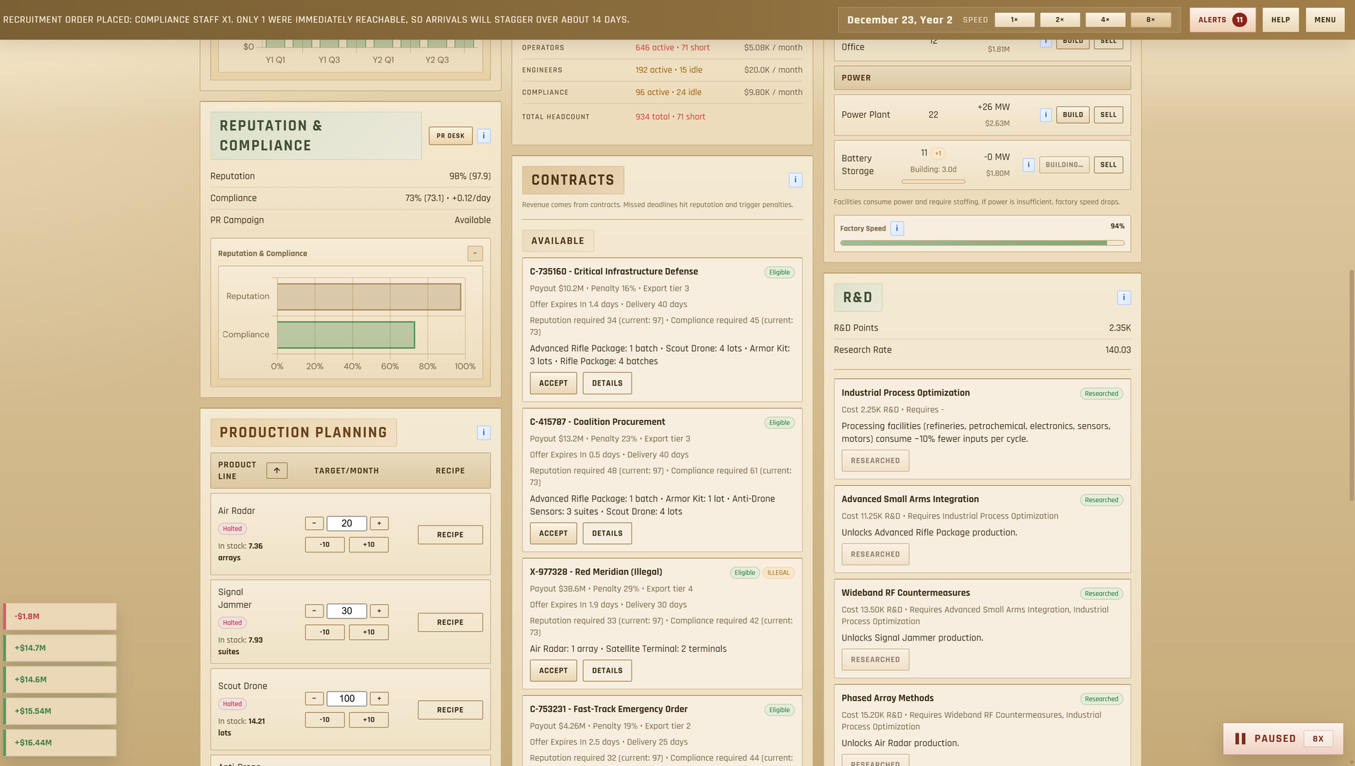 Iron Ledger: Deterrence Has A Price screenshot 5