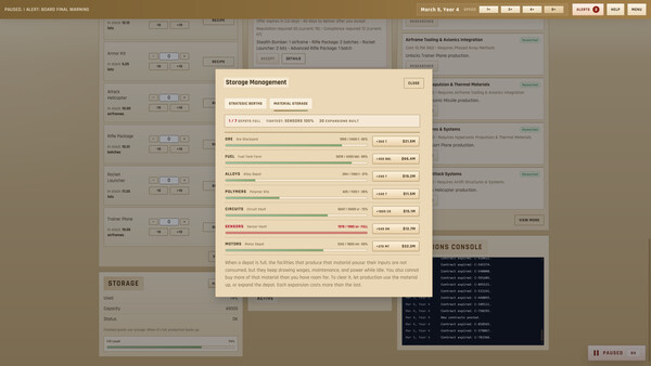 Iron Ledger: Deterrence Has A Price screenshot 19