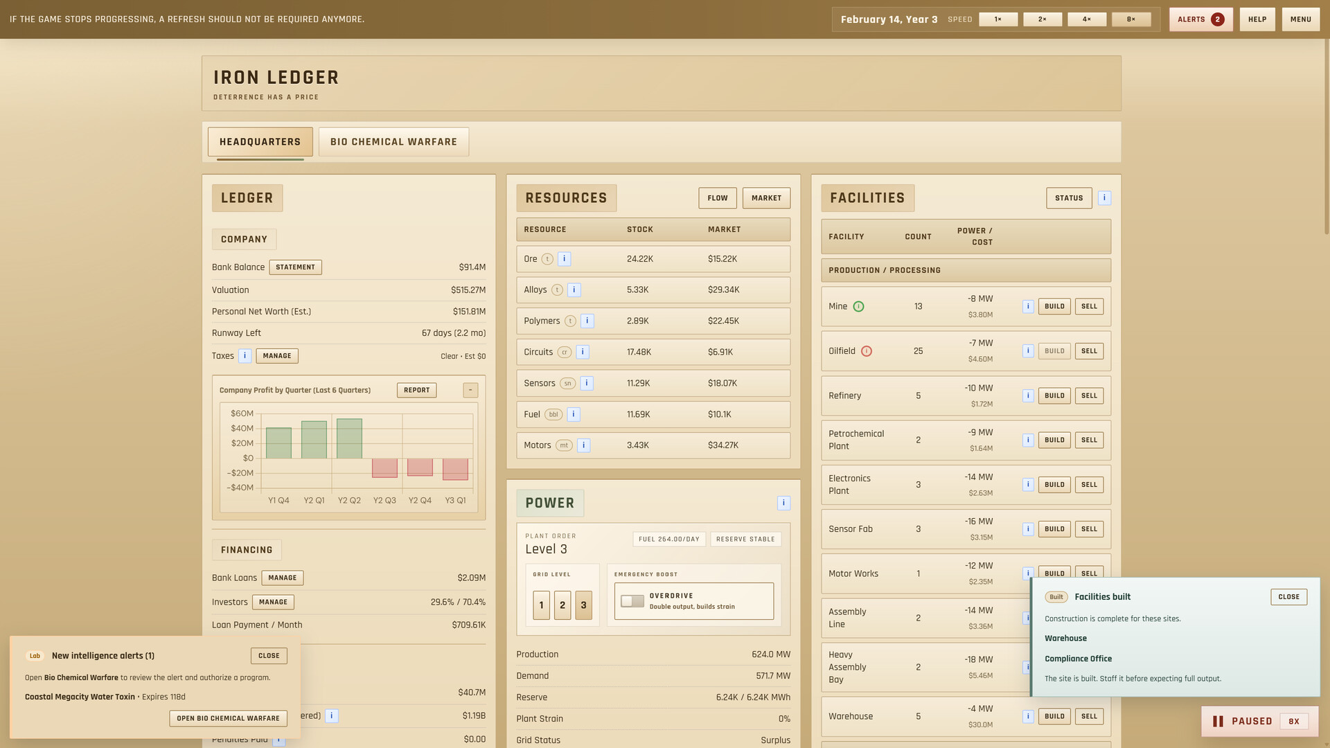 Iron Ledger: Deterrence Has A Price screenshot 7