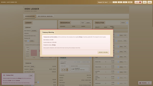 Iron Ledger: Deterrence Has A Price screenshot 34