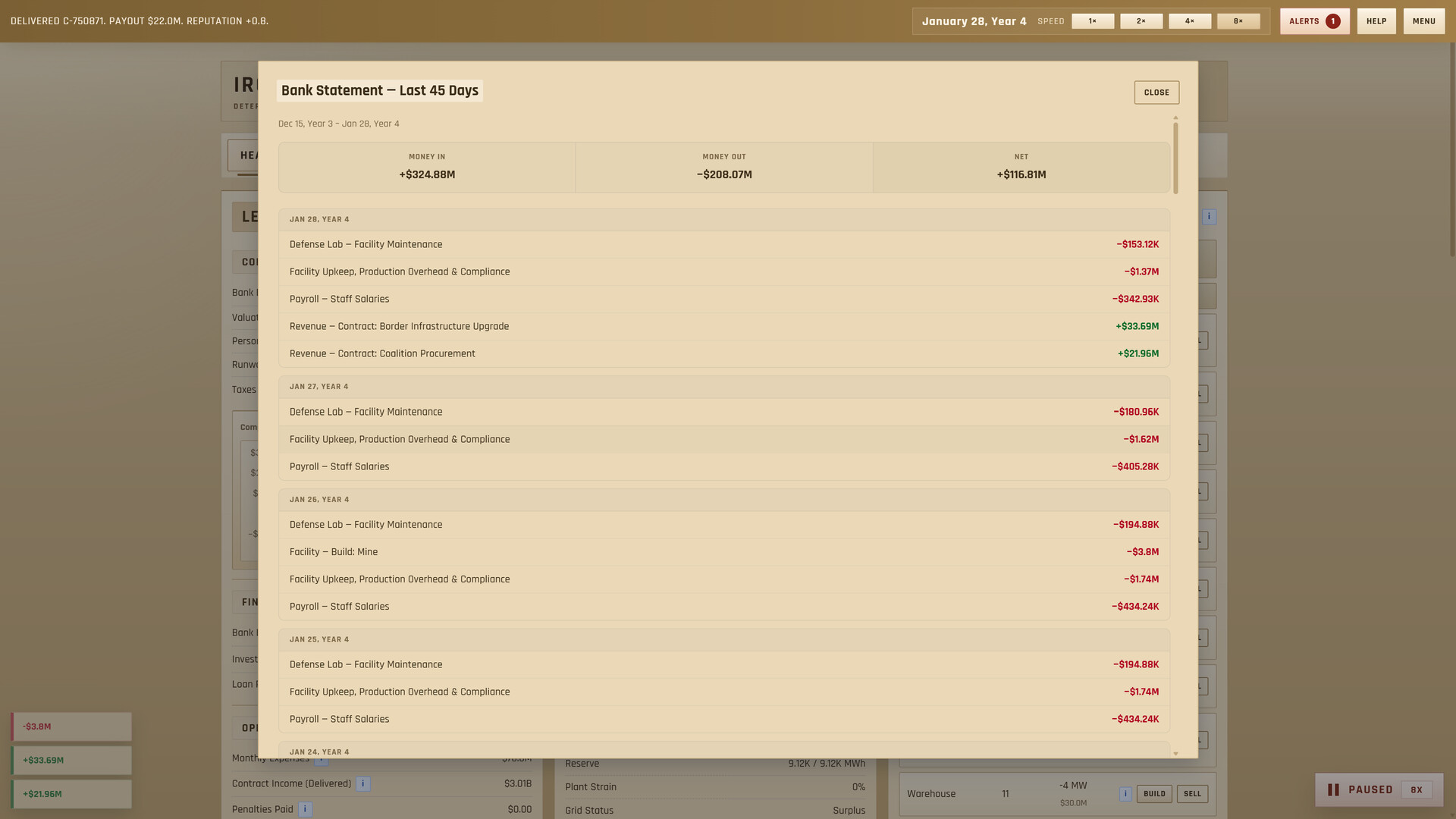Iron Ledger: Deterrence Has A Price screenshot 16