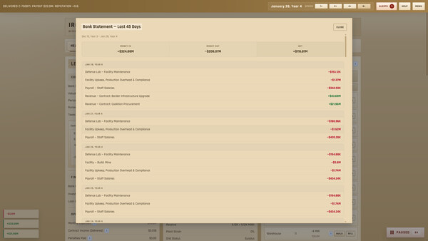 Iron Ledger: Deterrence Has A Price screenshot 22