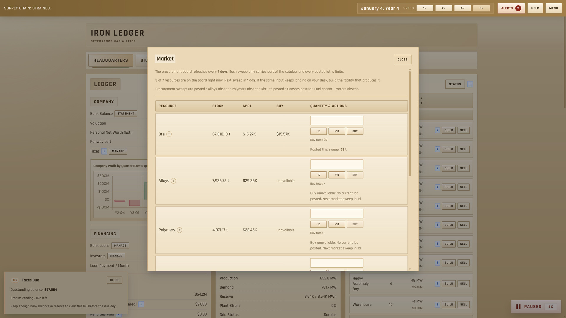 Iron Ledger: Deterrence Has A Price screenshot 13