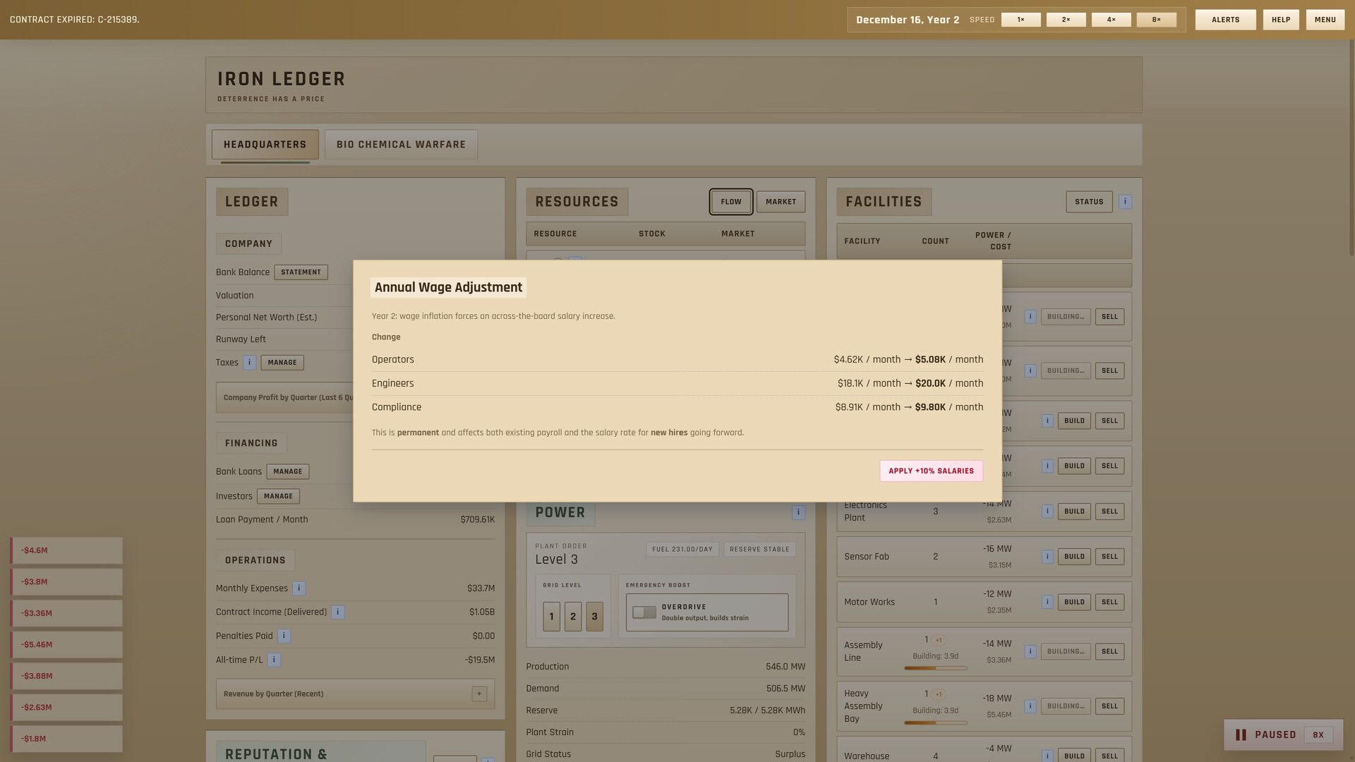 Iron Ledger: Deterrence Has A Price screenshot 8