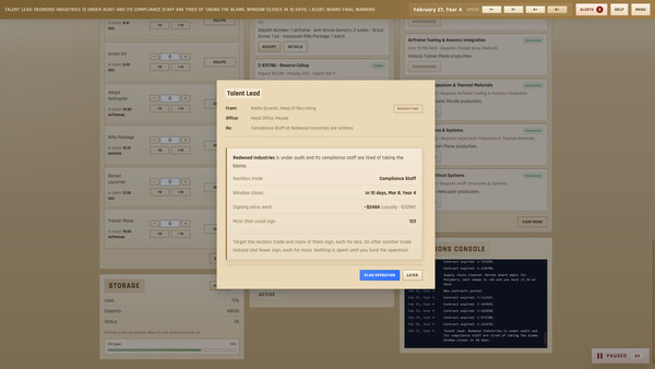Iron Ledger: Deterrence Has A Price screenshot 35