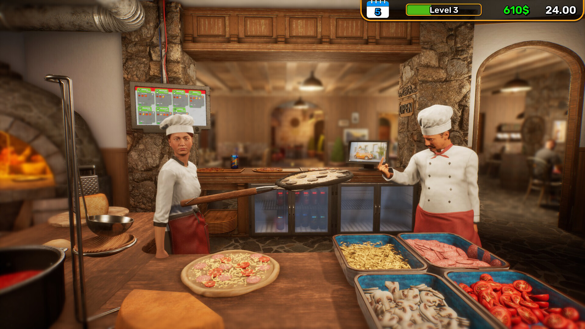 Pizza House Simulator🍕 Demo Featured Screenshot #1