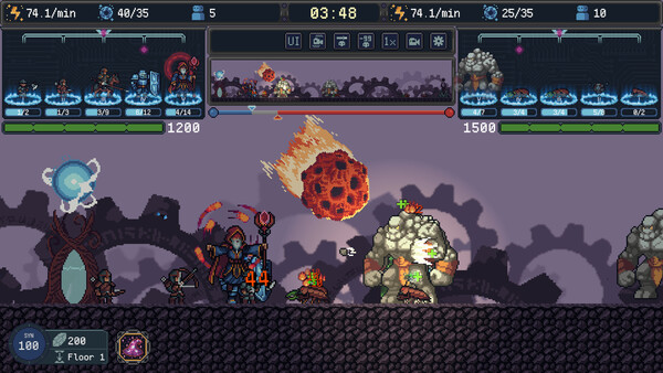 Скриншот 1 из игры Abyss Outpost: Auto Frontline