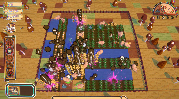 Скриншот 3 из игры Crazy Farm: Roguelike Idle Building Game