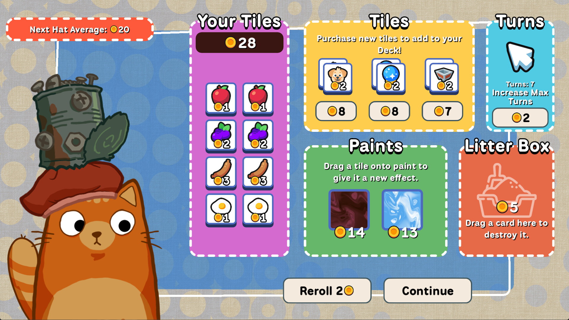 Cats and Hats screenshot #2
