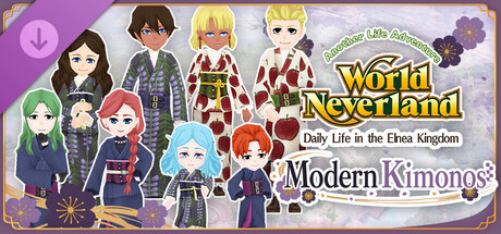 Cover of Modern Kimonos - WorldNeverland - Daily Life in the Elnea Kingdom - Another Life Adventure