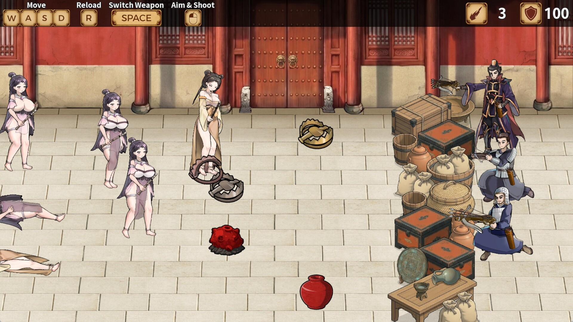 Three Kingdoms: Cao Cao's Chastity Defense screenshot #7
