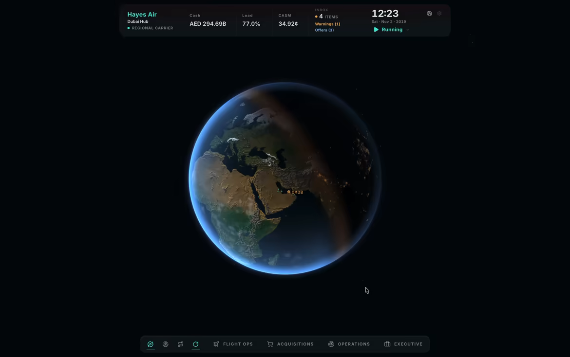 Skyline Sim video 1