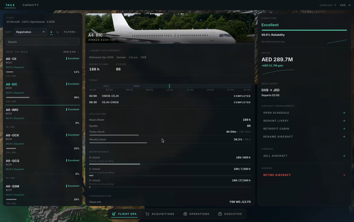 Skyline Sim video 4