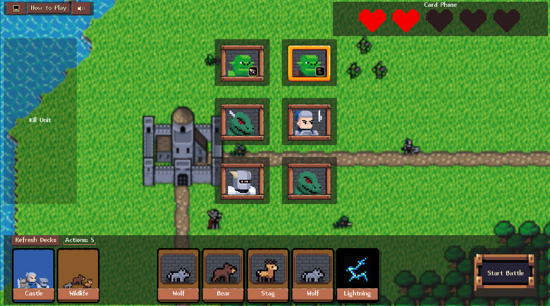 Epic Card Battle Simulator Demo screenshot 1