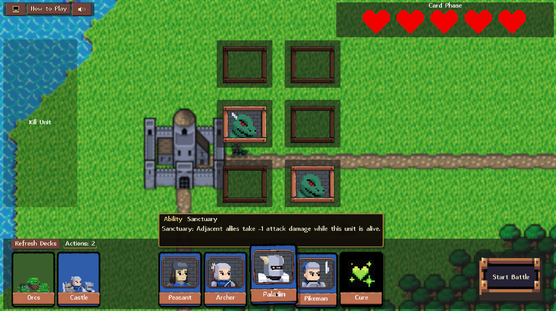Epic Card Battle Simulator Demo screenshot 2