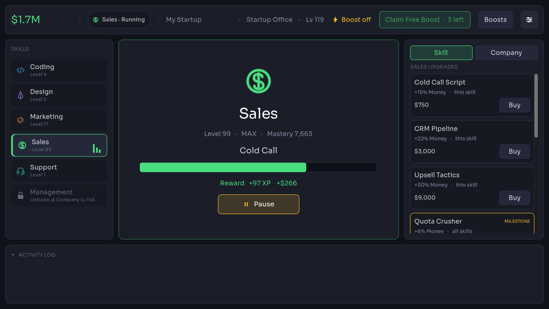 Idle Startup Featured Screenshot #1