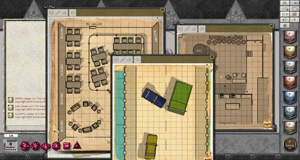 Fantasy Grounds - Pulp Themed Maps